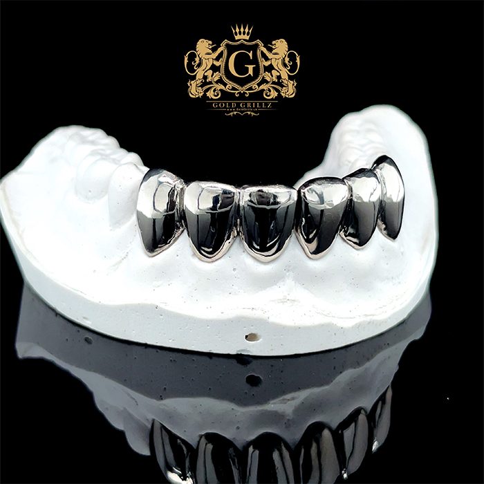 ZBrush viewport showing a custom grillz