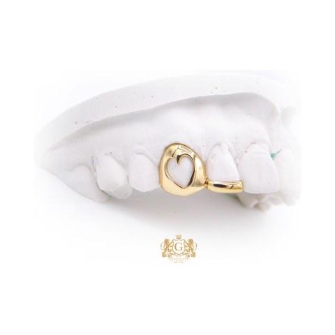 Gold Heart & Gold Strip